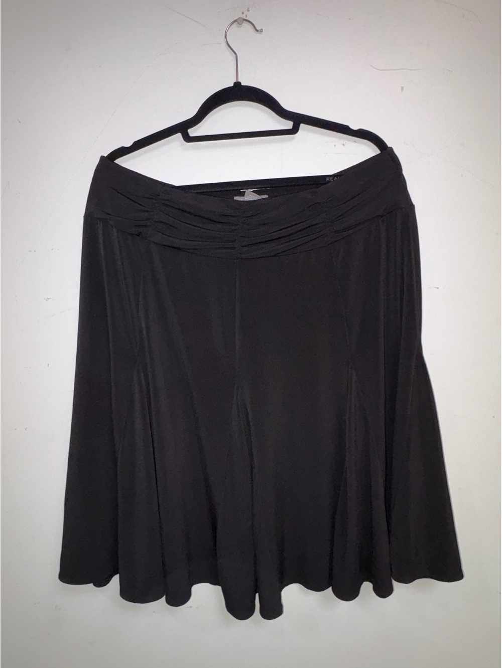 apt. 9 Black Stretch A-Line Skirt XL